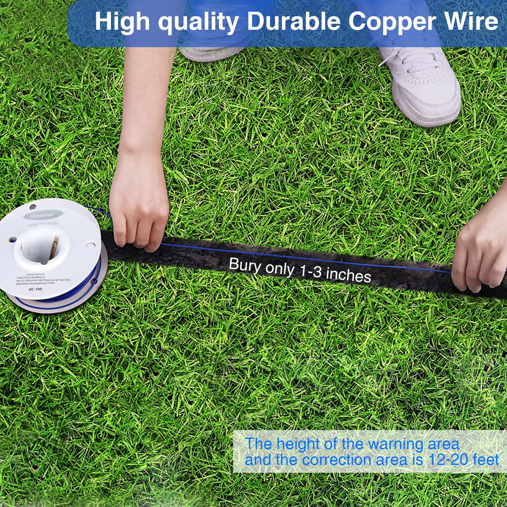 In-Ground Electric Dog Fence System for 2 Dogs W828010