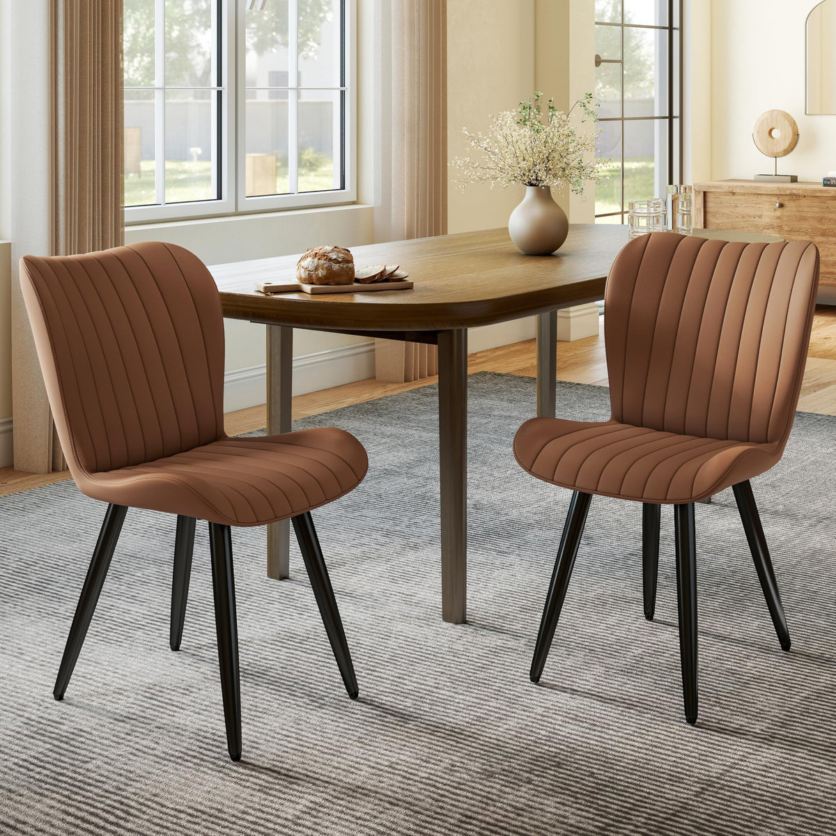 Extendable Dining Table Set for 8 E57538